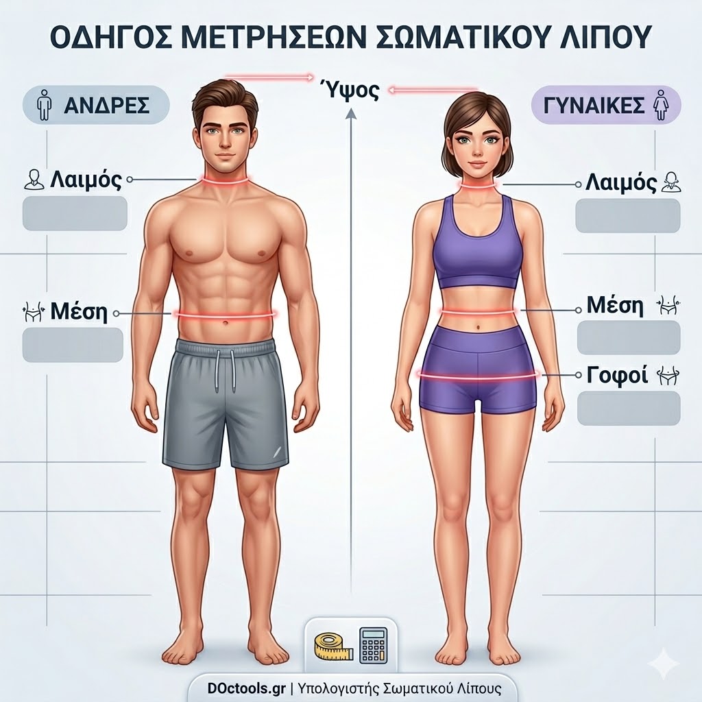 ποσοστό σωματικού λίπους